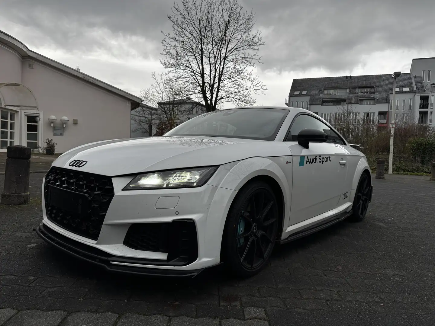 Audi TT Coupe 45 TFSI quattro Competition Top gepflegt Weiß - 2