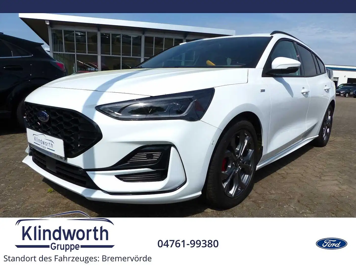 Ford Focus Turnier 1.5 EcoBlue Aut. ST-LINE LED,AHK Weiß - 1