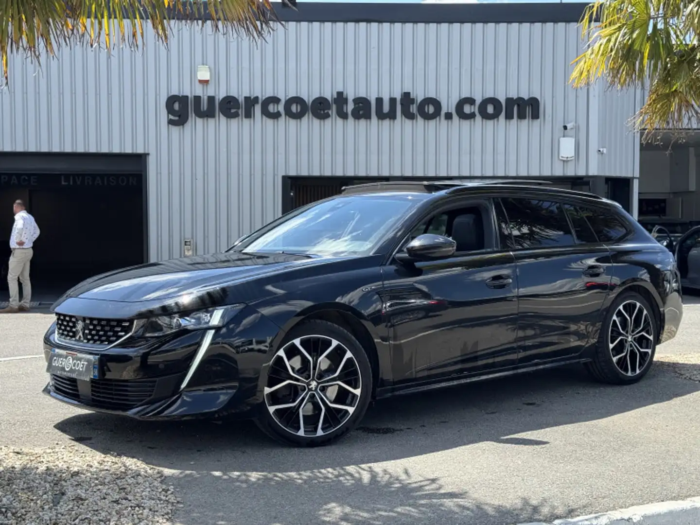 Peugeot 508 BLUEHDI 180CH S\u0026S GT EAT8 Noir - 1