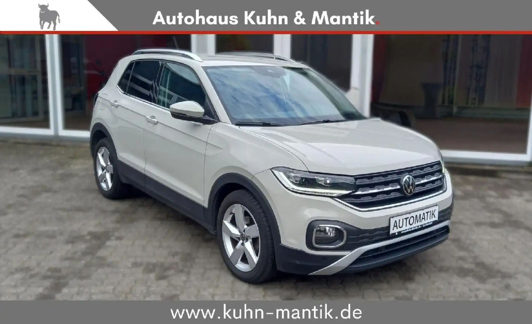 Volkswagen T-Cross Style 1.0 TSI DSG AHK ACC RFK LED PDC SH Gris - 1