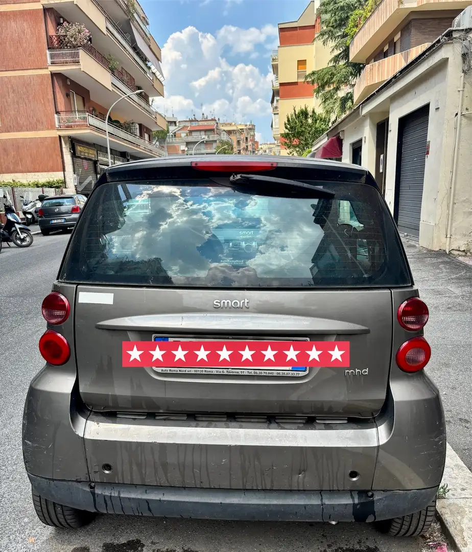 smart forTwo Fortwo II 2007 1.0 mhd Pulse 71cv Grigio - 2
