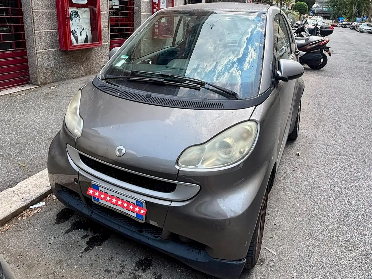smart forTwo Fortwo II 2007 1.0 mhd Pulse 71cv Grigio - 1