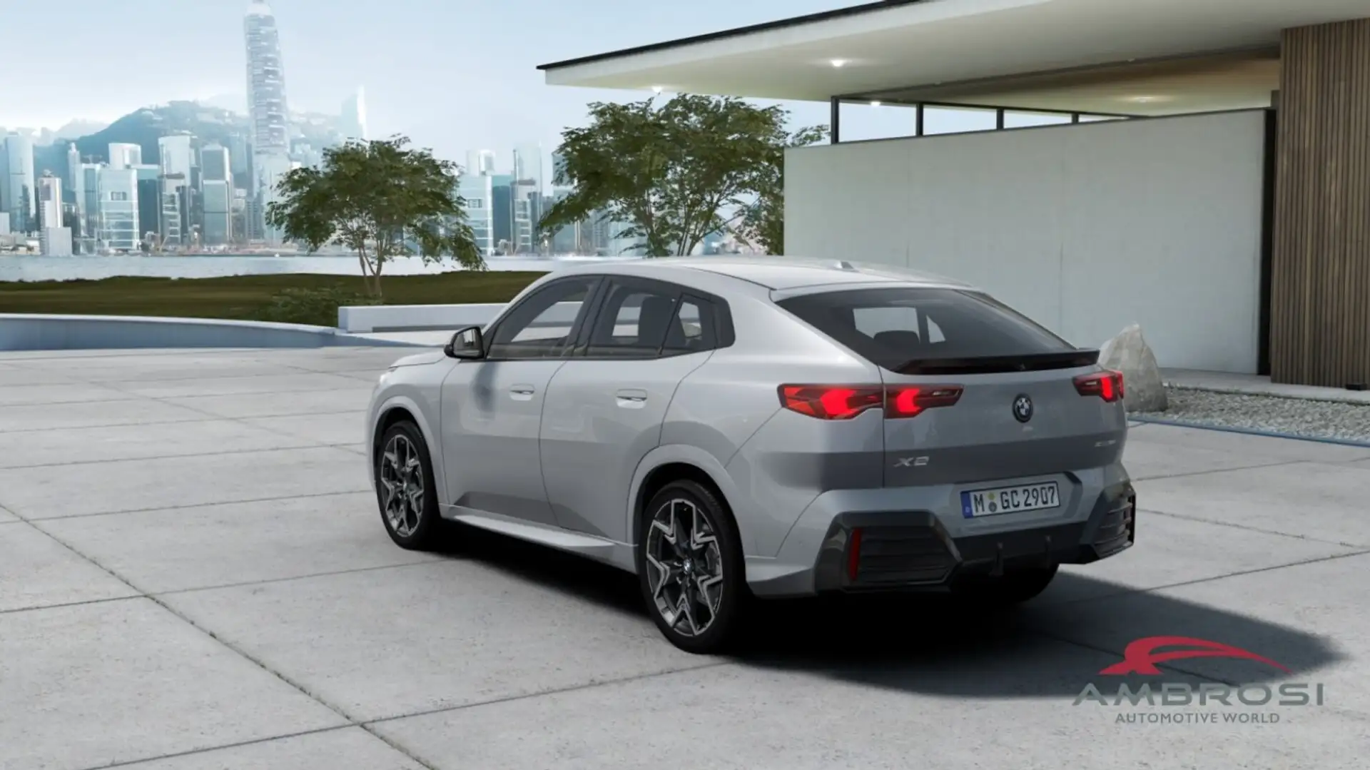 BMW X2 sDrive18d Msport Premium Package Grigio - 2