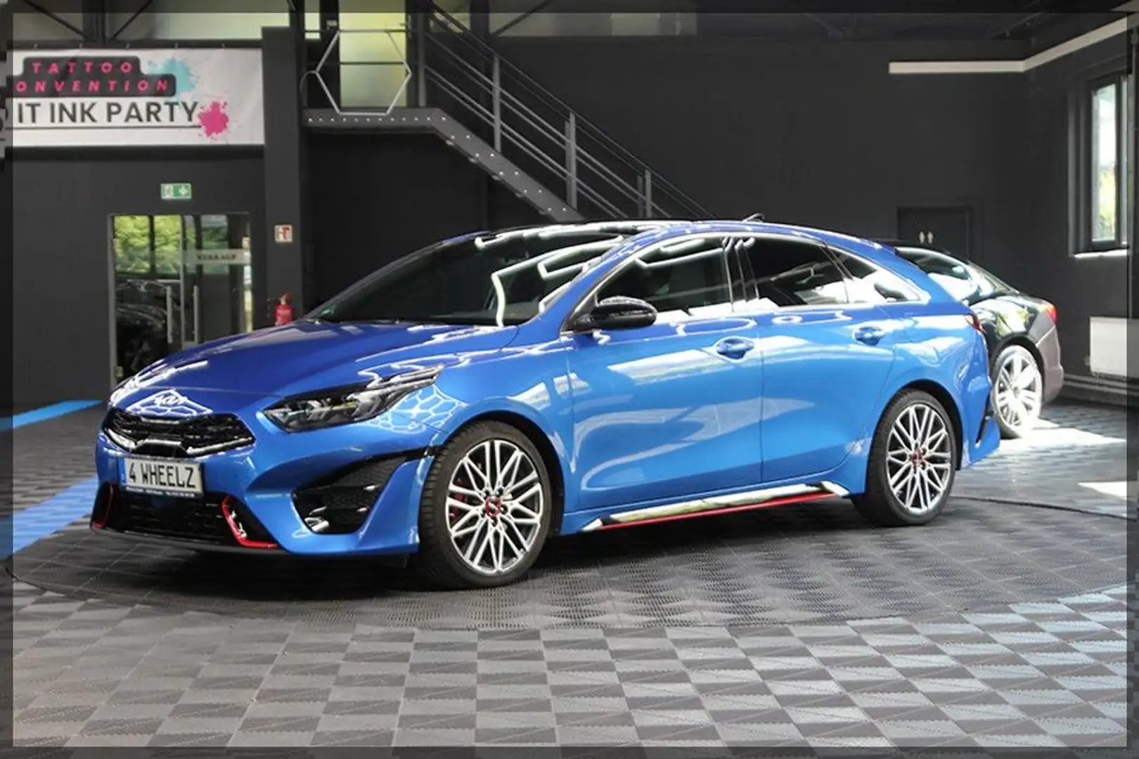 Kia Ceed / cee'd 1.6 T-GDI DCT GT PANO / CAM Bleu - 2