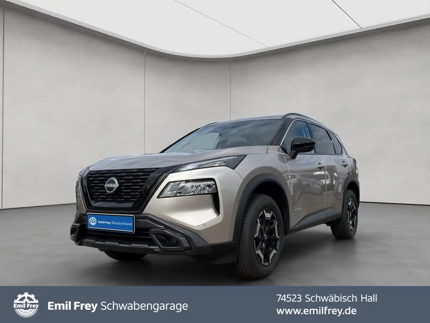 Nissan X-Trail 1.5 VC-T e-4ORCE N-Trek *LED*360°* Argent - 1