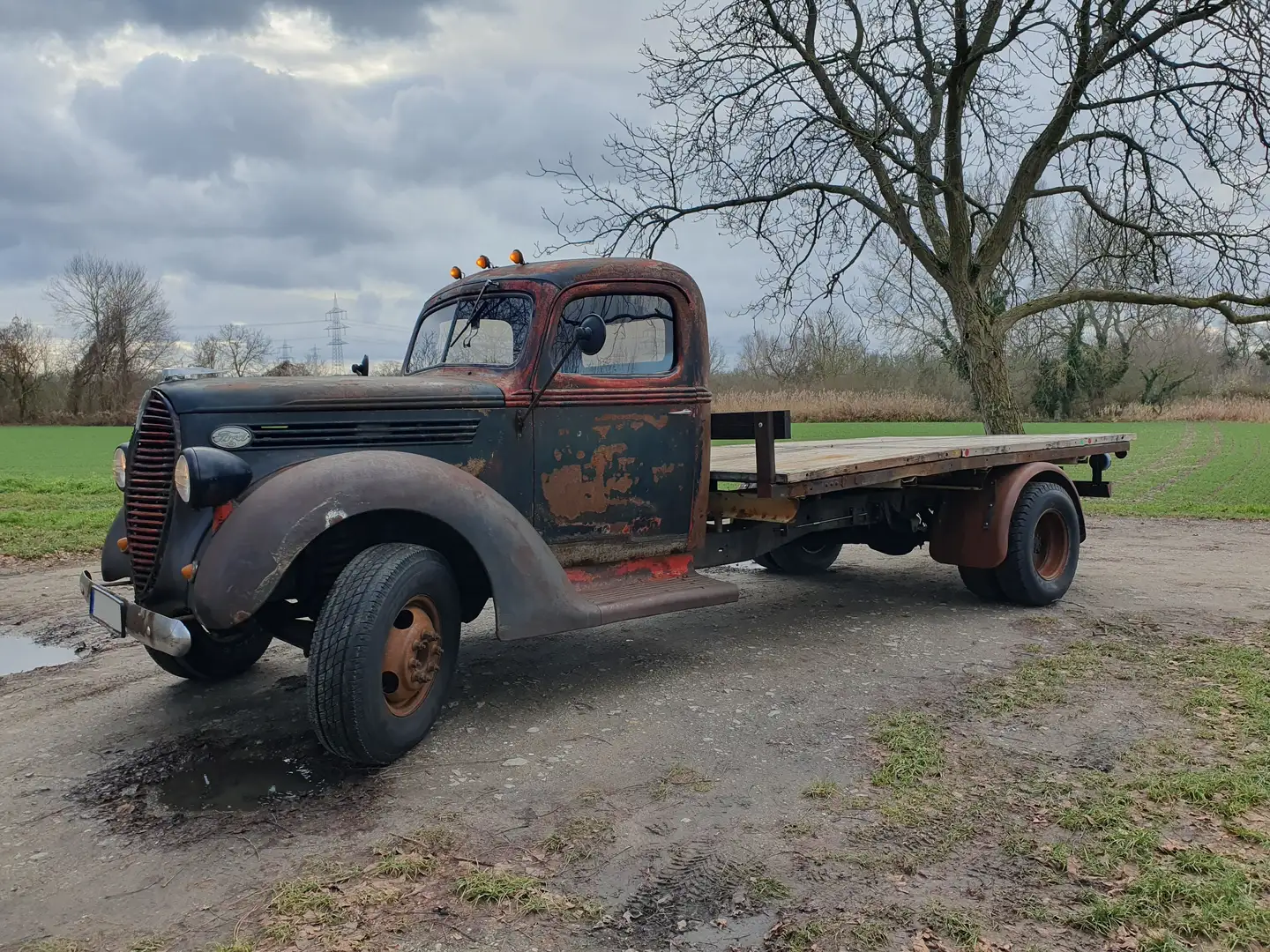 Ford F 350 1938 85 Series V8 Diesel pre war truck - 2
