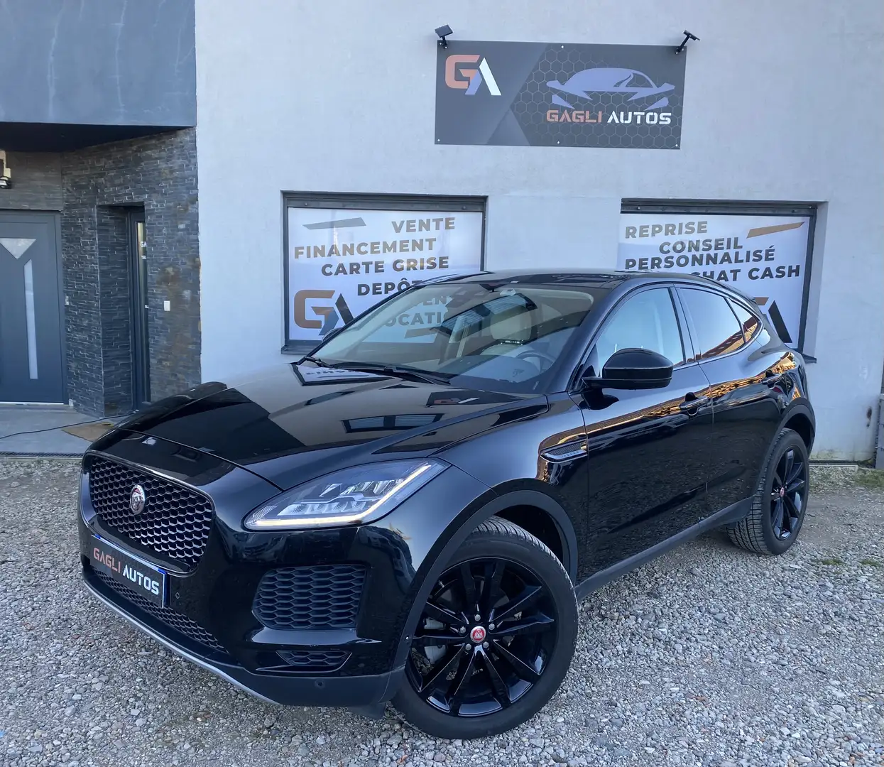 Jaguar E-Pace 2.0 D - 150 ch AWD BVA SE Nero - 1