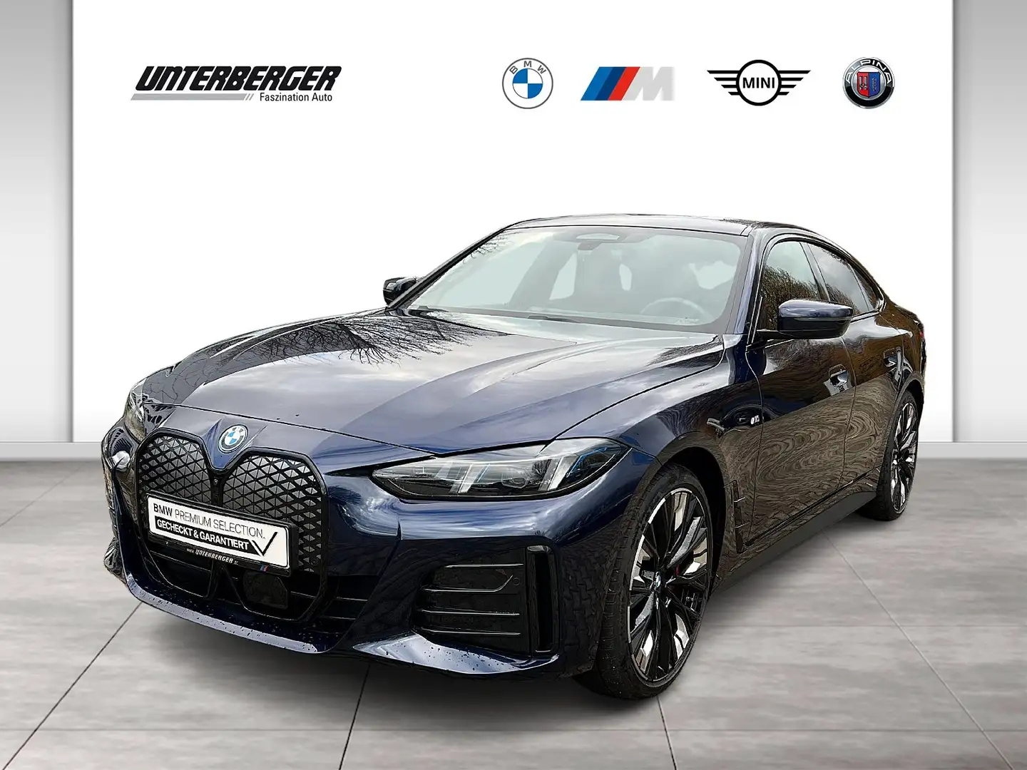 BMW i4 xDrive40 Gran Coupé M Sportpaket HK HiFi DAB Blau - 1