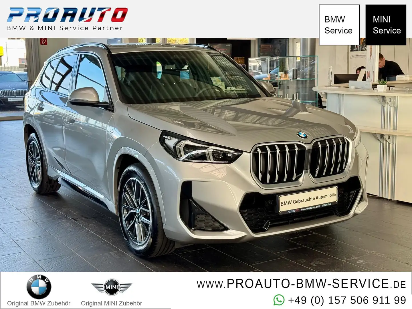 BMW X1 18i sDrive M Sport A-LED/AHK/Komf.Zg*Shadow Grau - 1