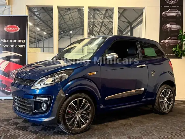 Ligier JS 50 JS50L Blue Mopedauto Leichtmobile Microcar 45 KM