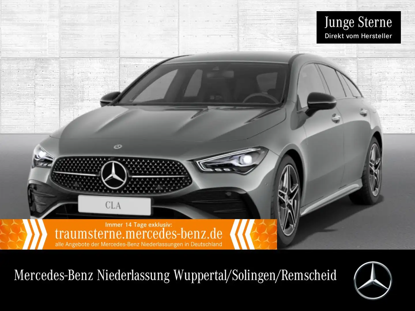 Mercedes-Benz CLA 200 AMG+NIGHT+360°+LED+BURMESTER+TOTW+KEYLESS Grau - 1