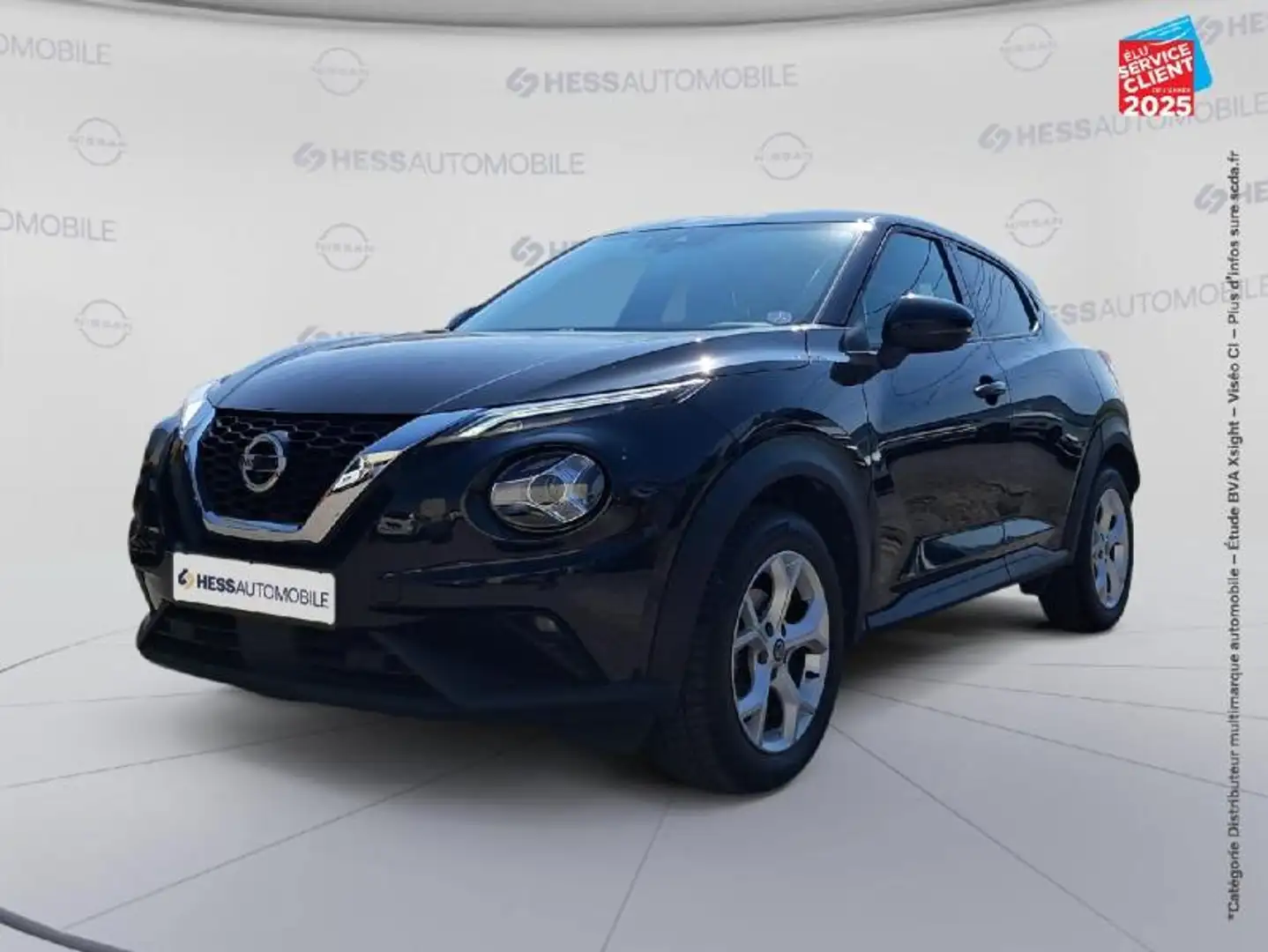 Nissan Juke 1.0 DIG-T 117ch Acenta Sieges chauf Camera Noir - 1