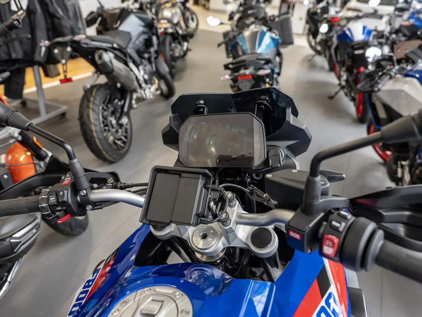 BMW F 800 GS KOMFORT-P. KOMFORT - & TOURENPAKET Albastru - 2