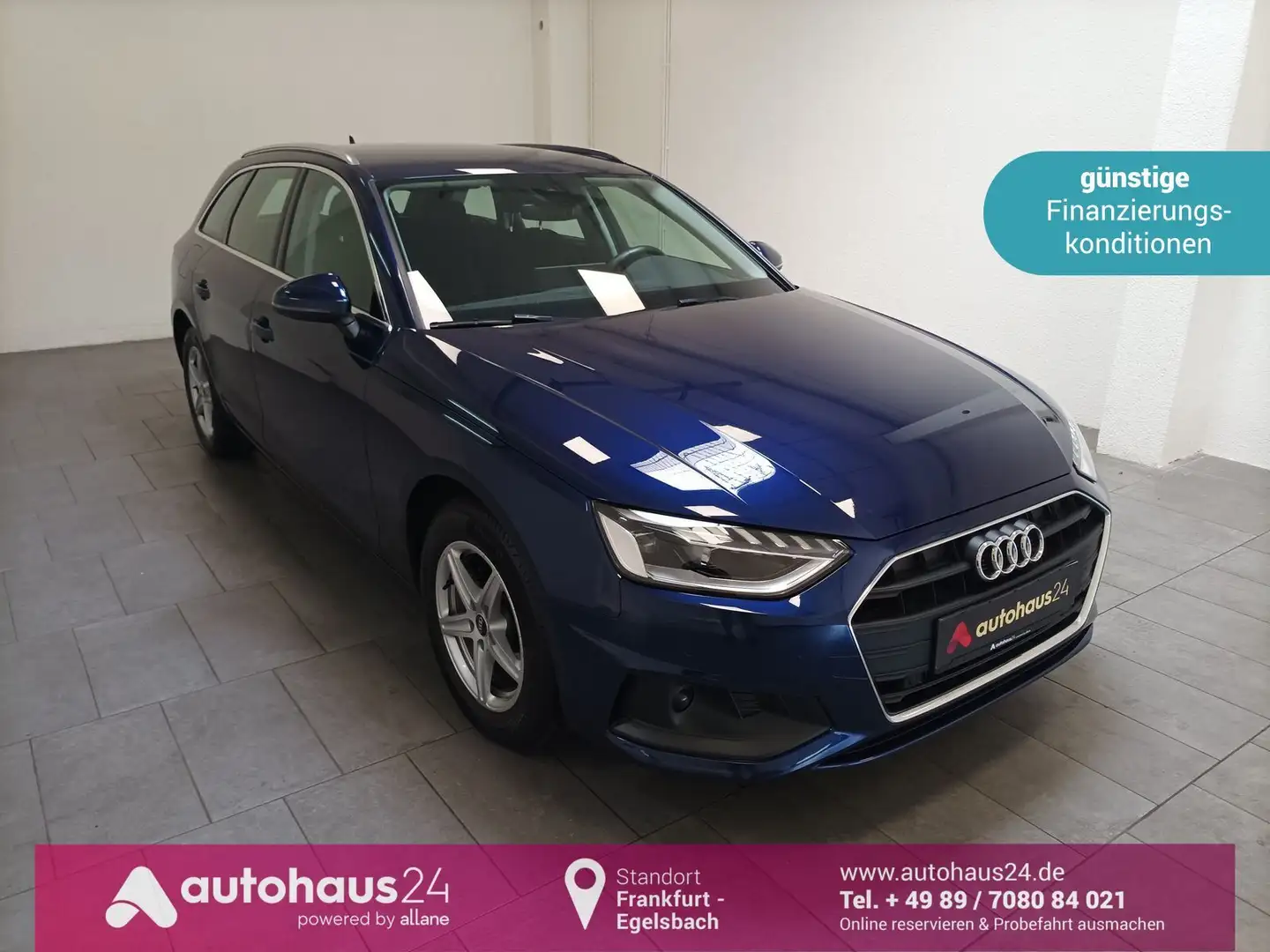 Audi A4 35 2.0 TDI Avant AHK|Navi|LED|Sitzhzg. Blau - 1