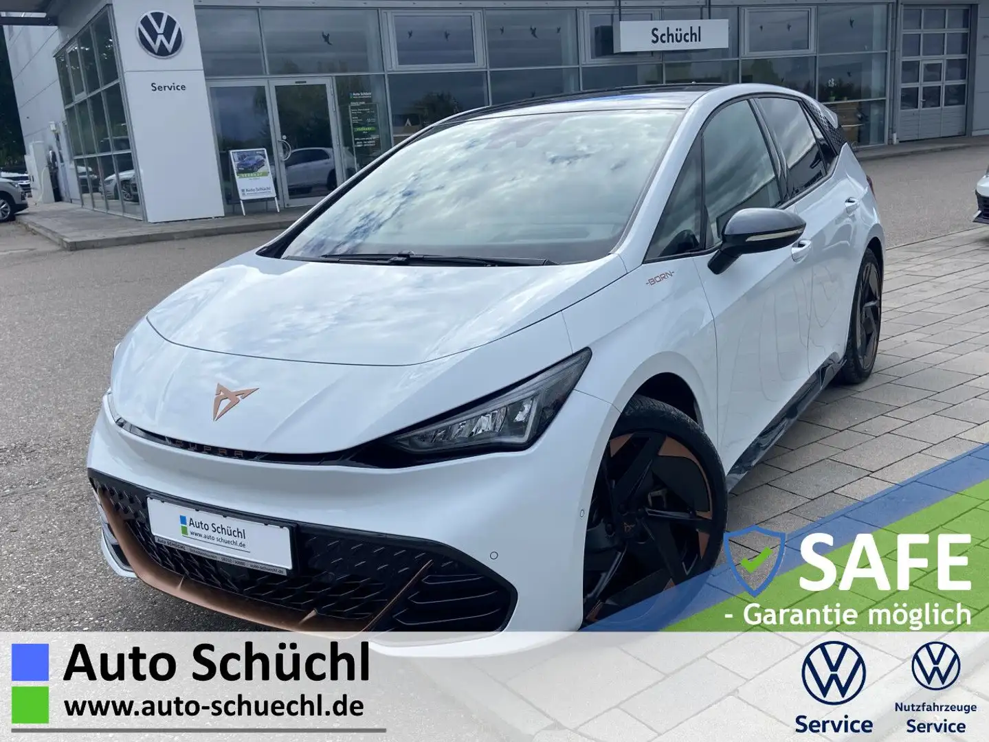 CUPRA Born 20"+EL.SCHALENSITZE+AUGMENTED-REALITY-HEAD- Weiß - 1