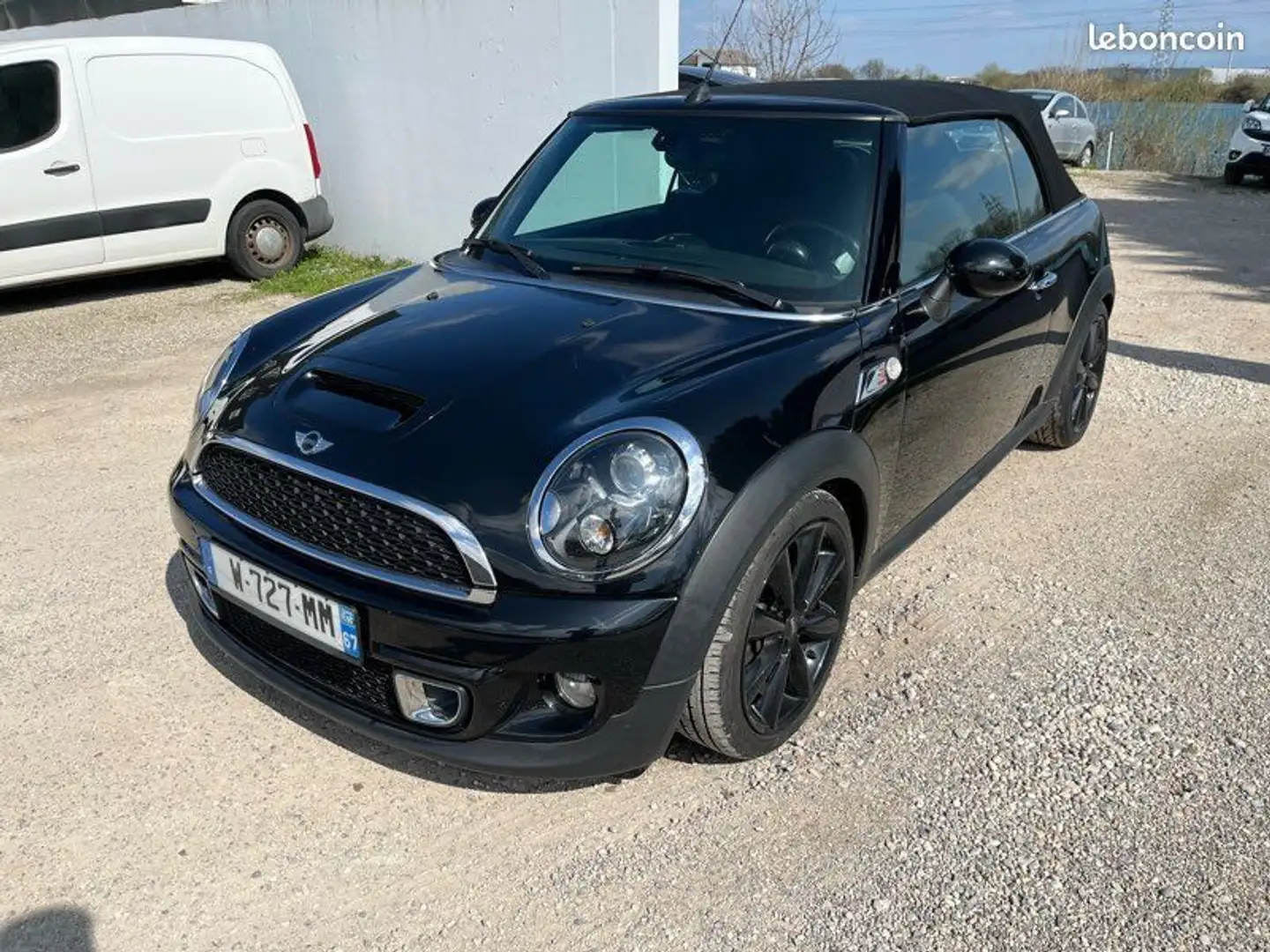MINI One Cooper Cabriolet SD 2.0L 143cv Pack Chili Fekete - 2