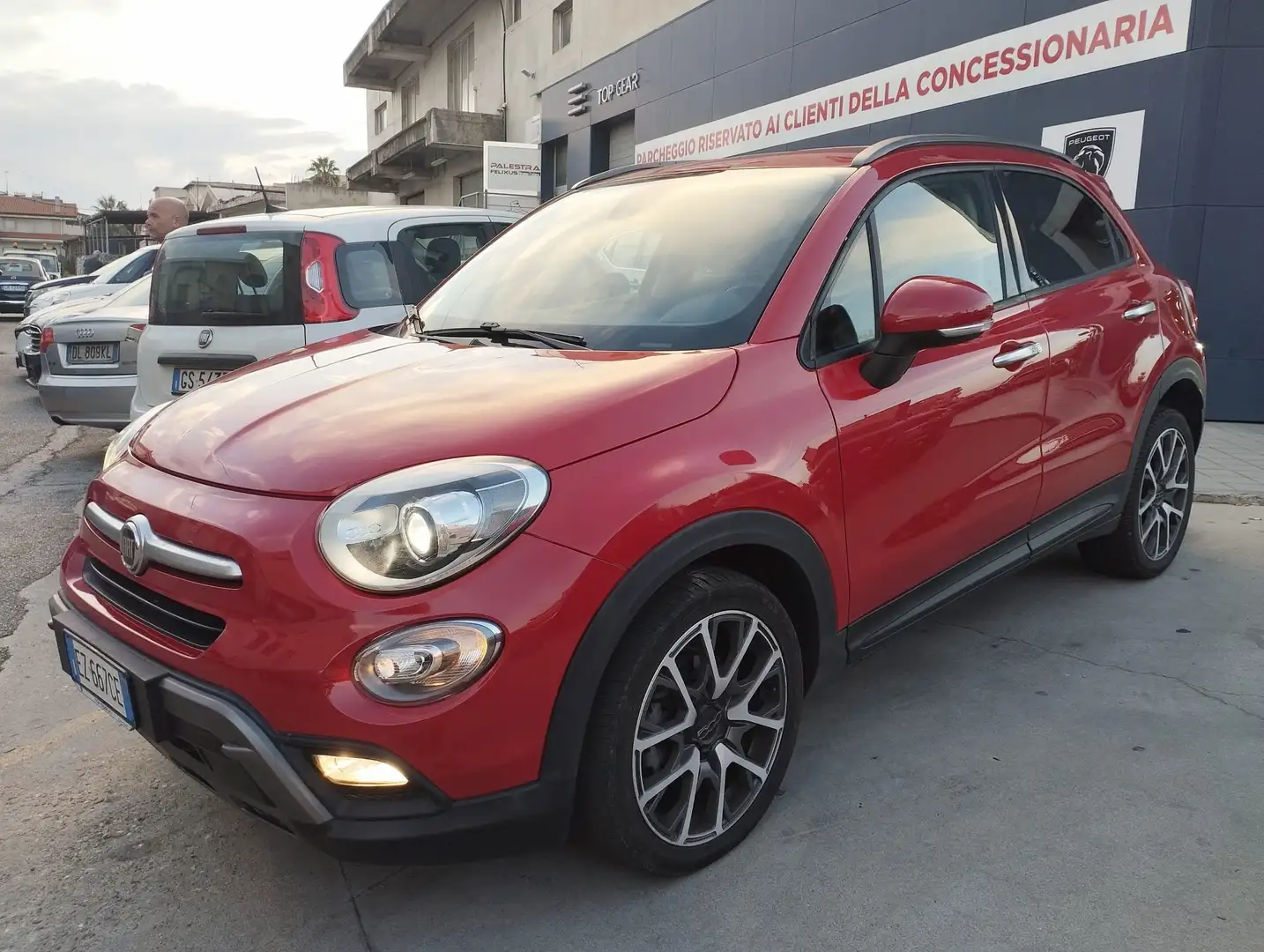 Fiat 500X 500X 1.6 mjt Cross Plus4x2 120cv Rosso - 1