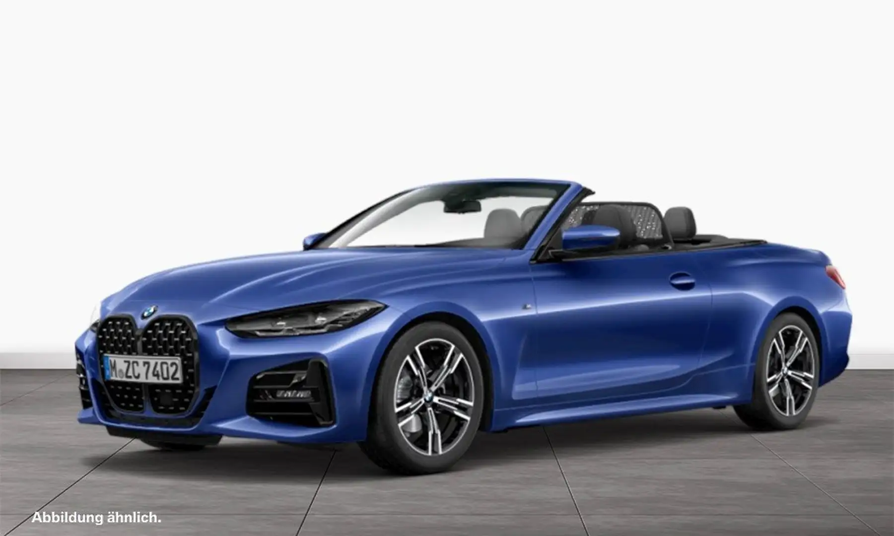 BMW 420 i Cabrio | M Sport | AHK | HK HiFi | Lenkradhz. | Blau - 1