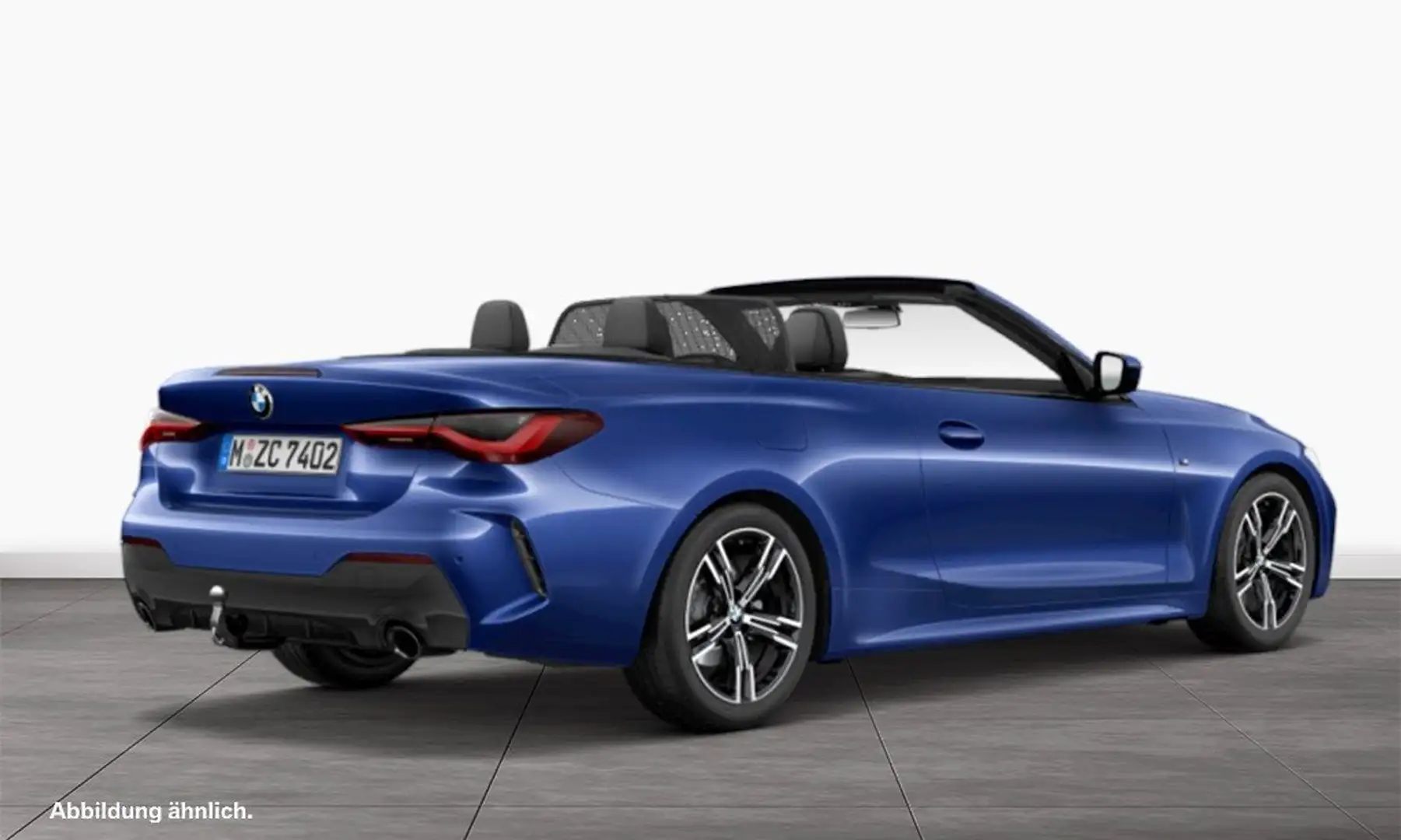 BMW 420 i Cabrio | M Sport | AHK | HK HiFi | Lenkradhz. | Blau - 2