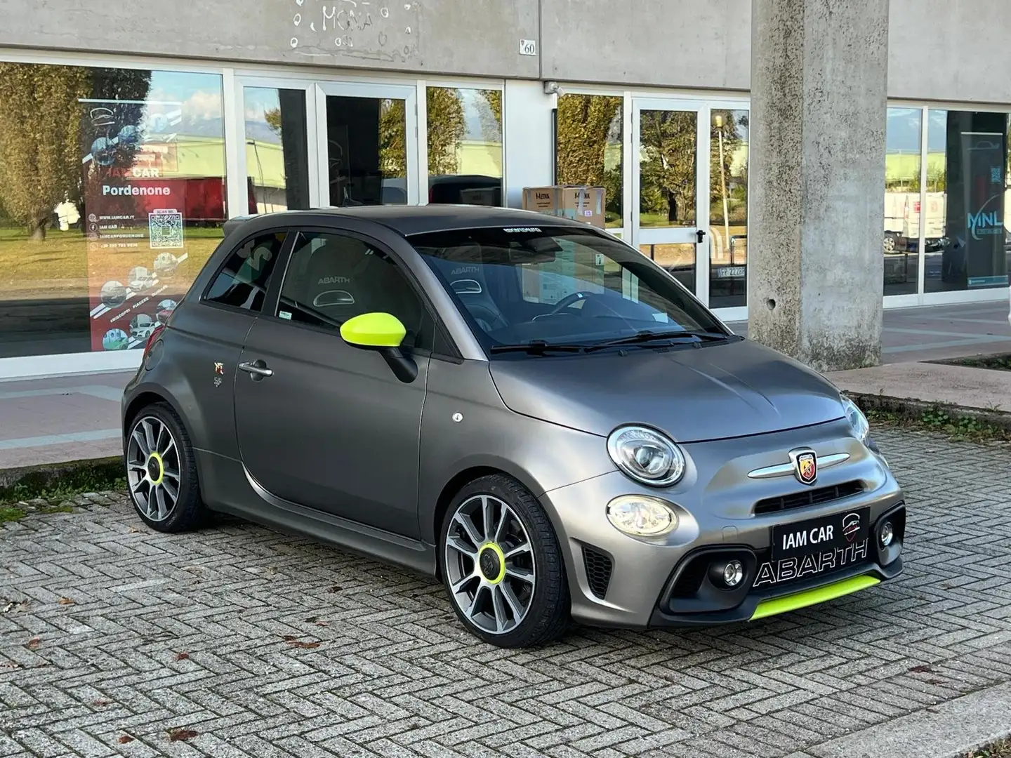 Abarth 595 595 2019 1.4 t-jet PISTA 165cv my18 Grigio - 1