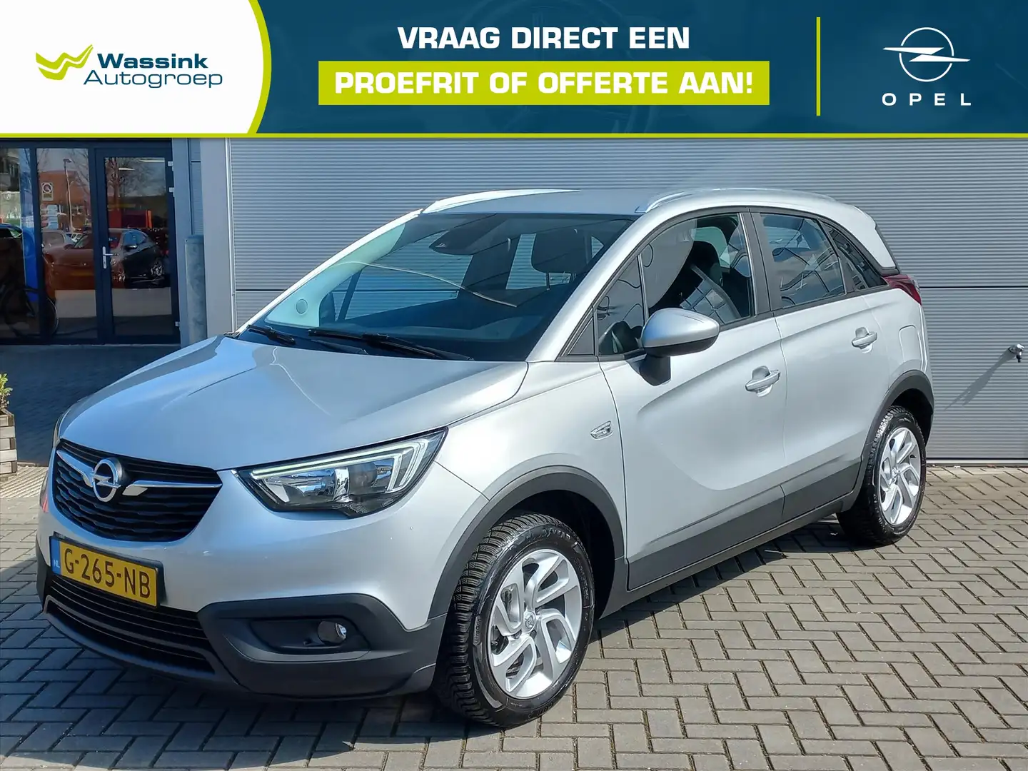 Opel Crossland X 1.2 T 110pk Edition | Airconditioning | Navigatie Grijs - 1