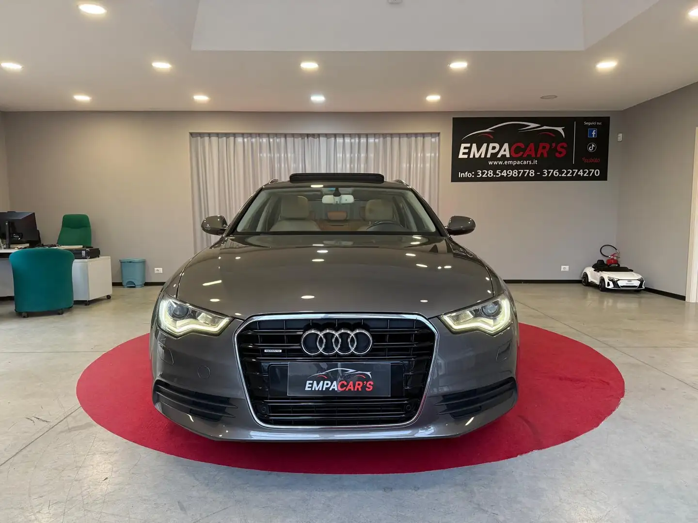 Audi A6 A6 AVANT 3.0 V6 TDI BUSINESS PLUS QUATTRO 245 CV Gris - 2