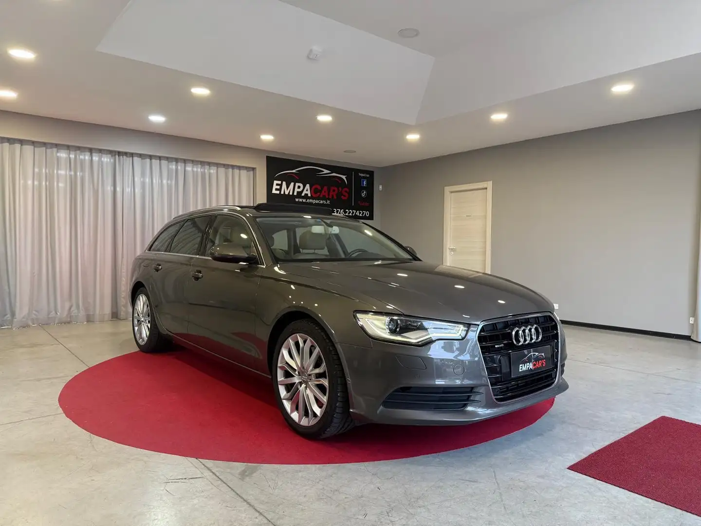 Audi A6 A6 AVANT 3.0 V6 TDI BUSINESS PLUS QUATTRO 245 CV Gris - 1