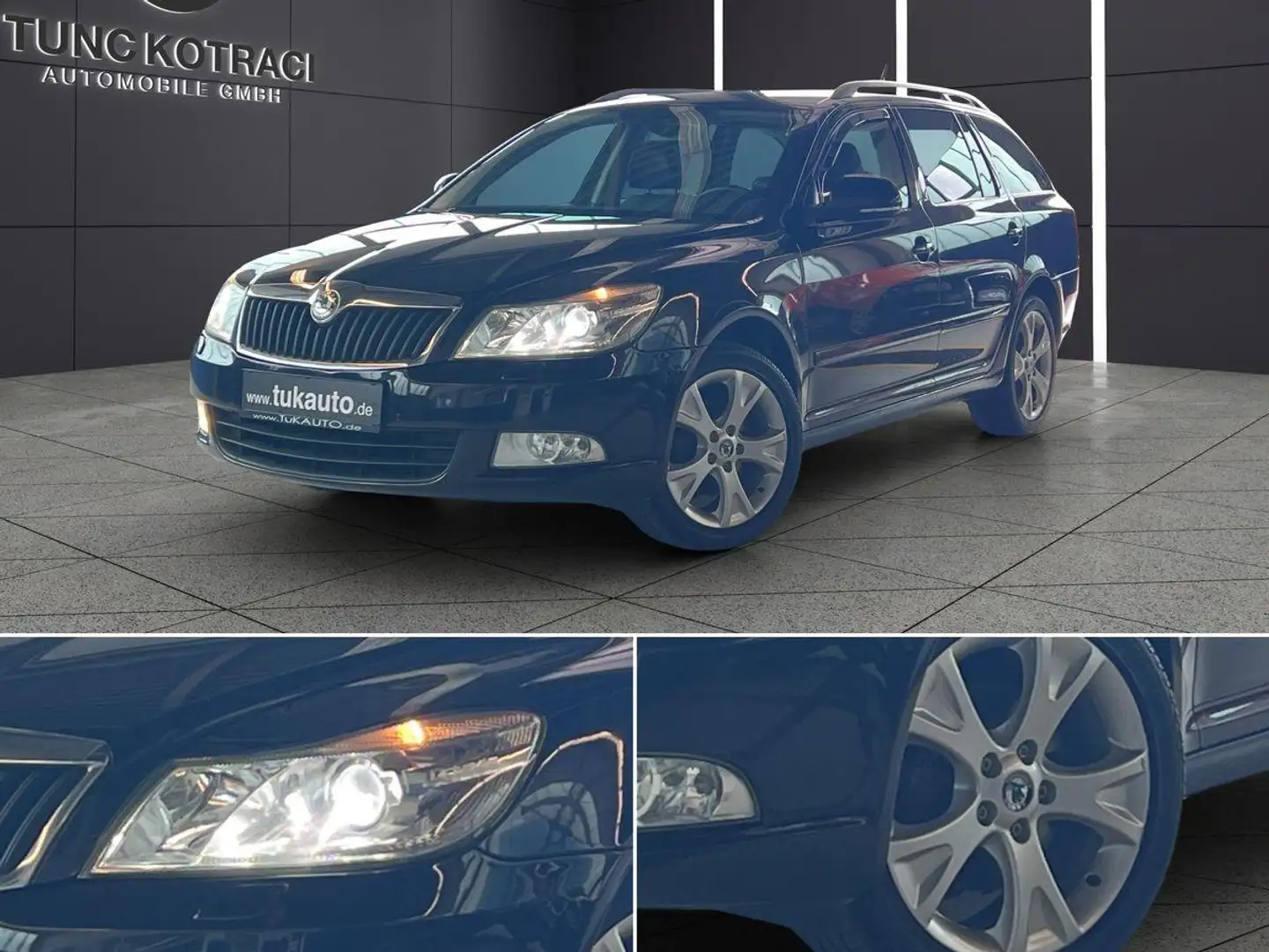 Skoda Octavia 2.0 TDI ELEGANCE|DSG|NAV|TEMPO|XEN|GSD++ Schwarz - 1