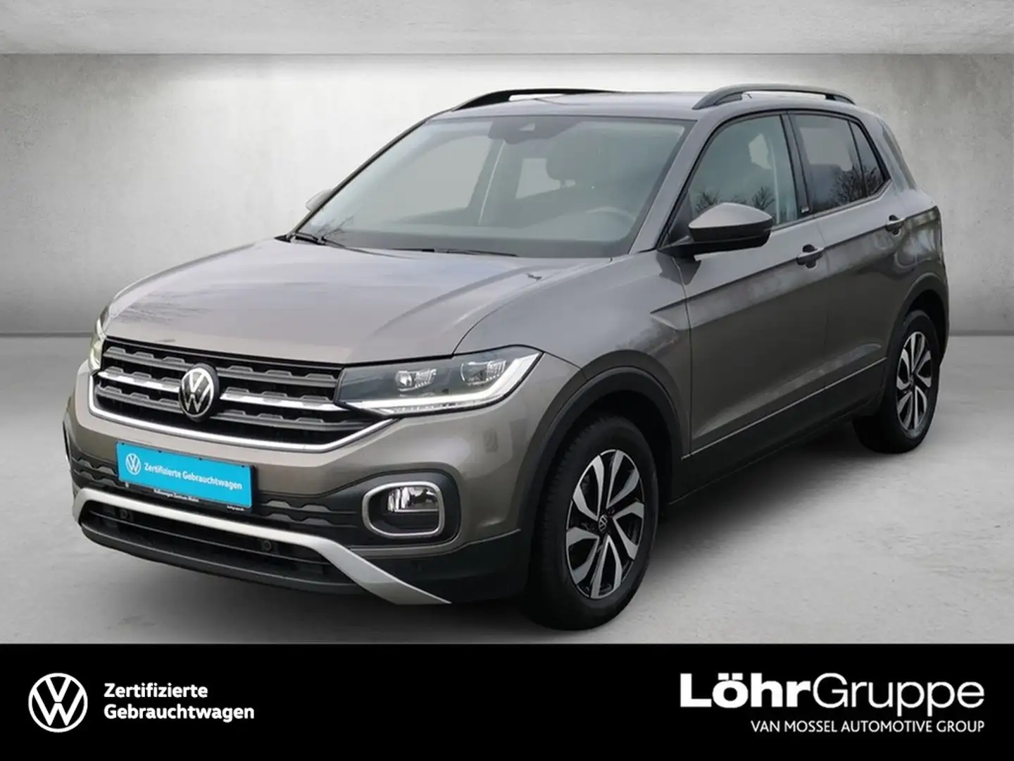 Volkswagen T-Cross 1.0 TSI DSG Active *Navi*LED* Grau - 1