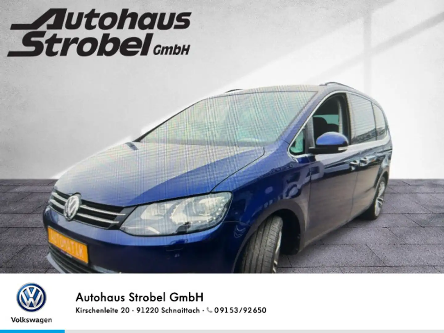 Volkswagen Sharan 1.4 TSI Comfortline Blau - 1
