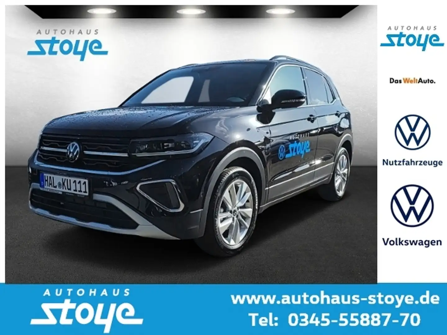 Volkswagen T-Cross Life AHK IQ.Light Kamera Schwarz - 1