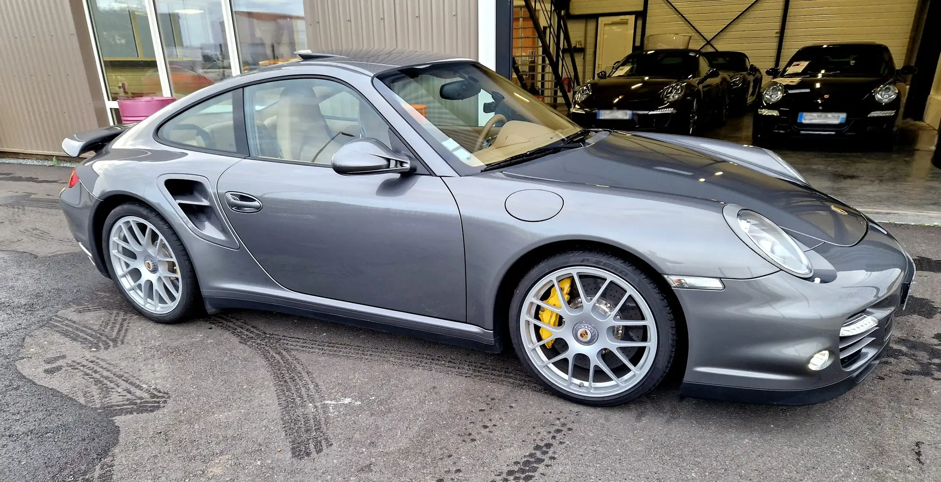 Porsche 997 TURBO S PDK 530 CV Gris - 1