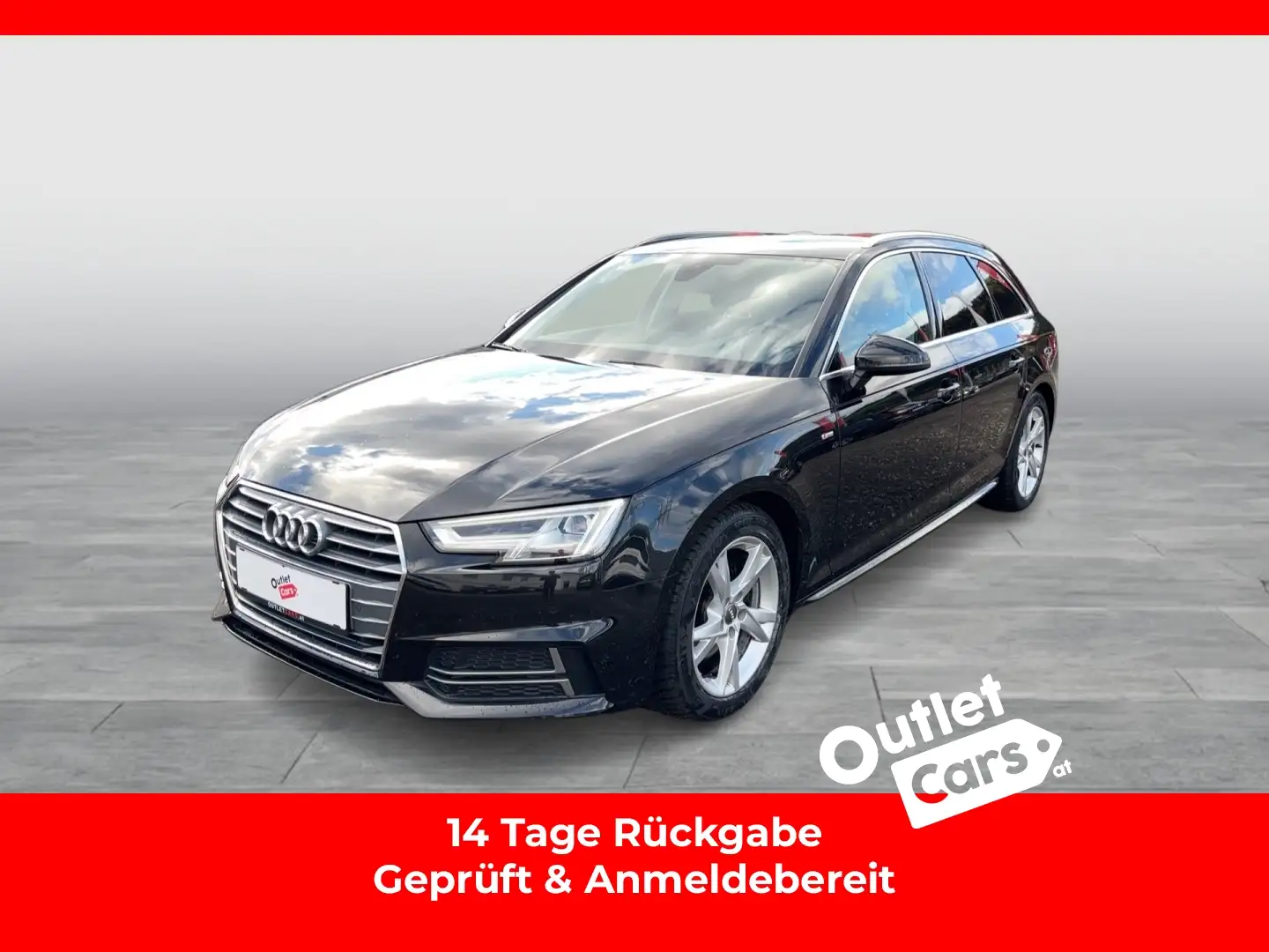 Audi A4 2.0 TDI Avant sport ultra S-Line+LED+LEDER+LM Schwarz - 1