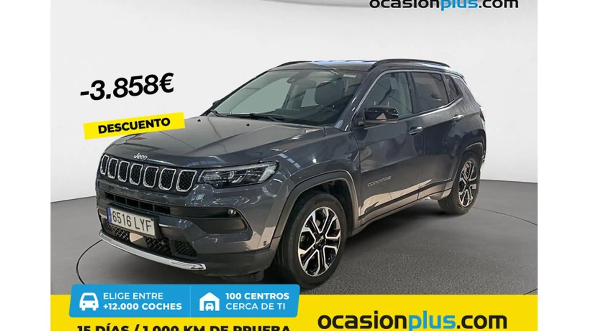 Jeep Compass 1.3 Gse T4 Limited 4x2 130 Grigio - 1