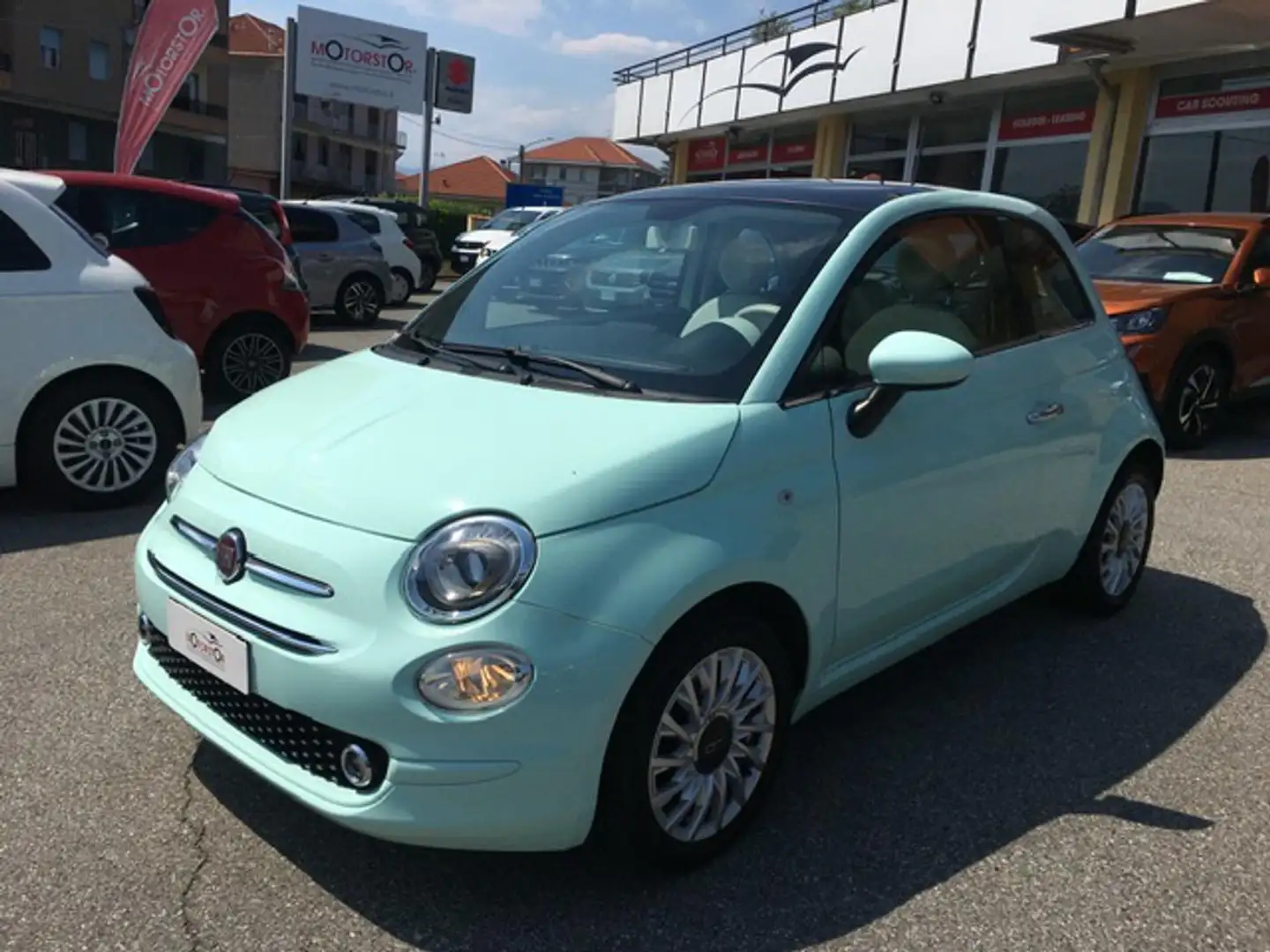 Fiat 500 1.2 Lounge Verde - 1