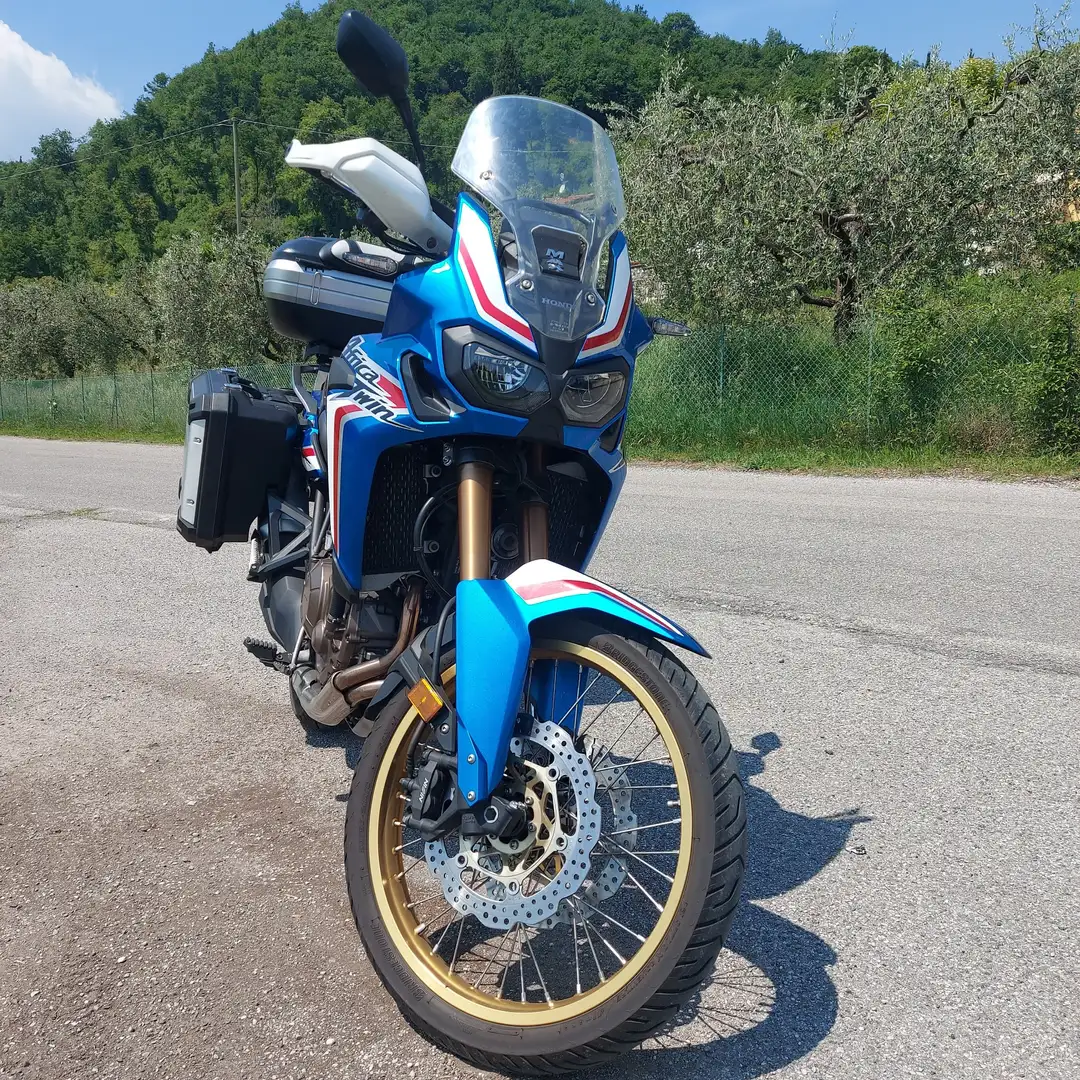 Honda CRF 1000 Tricolor Синій - 2
