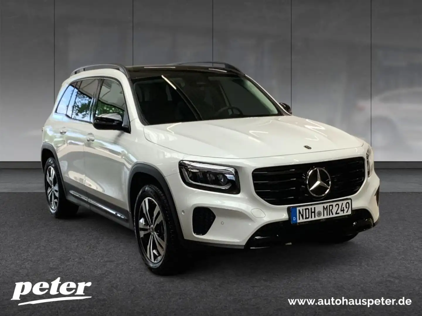 Mercedes-Benz GLB 220 d 4M Progressiv/NIGHT/LED/Panorama-D/AHK Weiß - 2