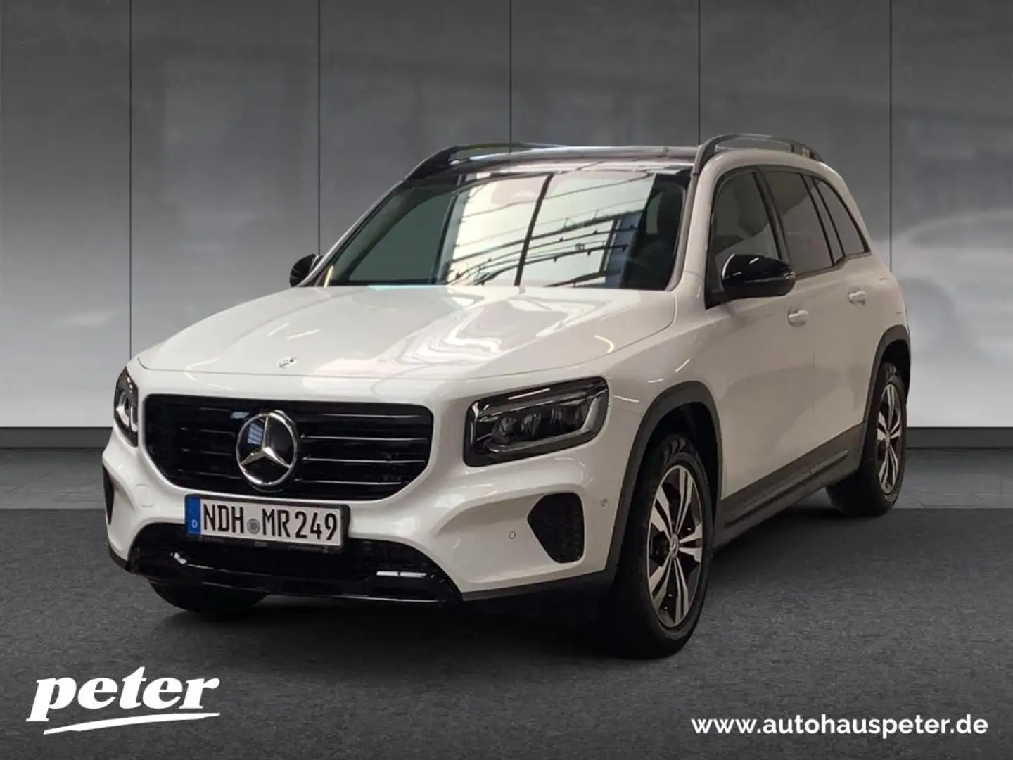 Mercedes-Benz GLB 220 d 4M Progressiv/NIGHT/LED/Panorama-D/AHK Weiß - 1