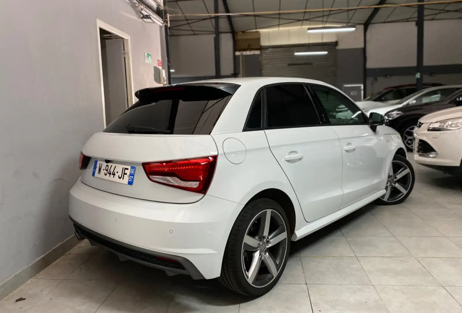 Audi A1 S-LINE Blanc - 2