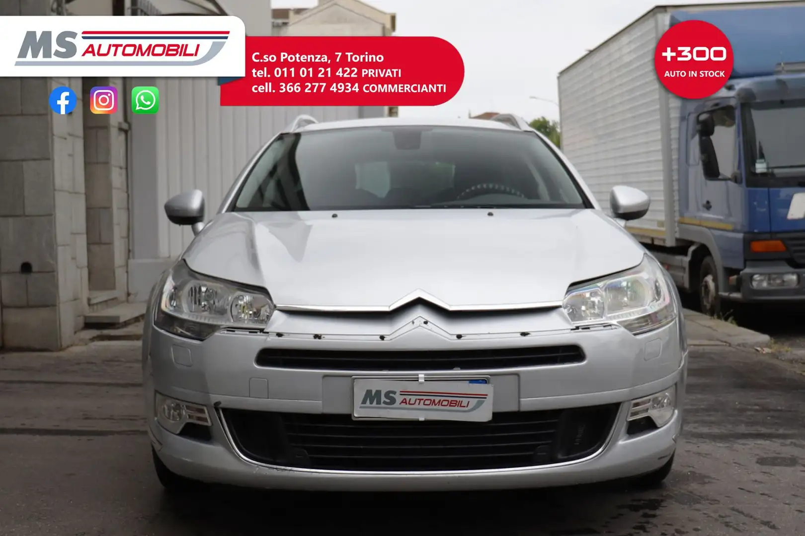 Citroen C5 C5 2.0 HDi 140 Business Tourer Unicoproprietario Gümüş rengi - 1
