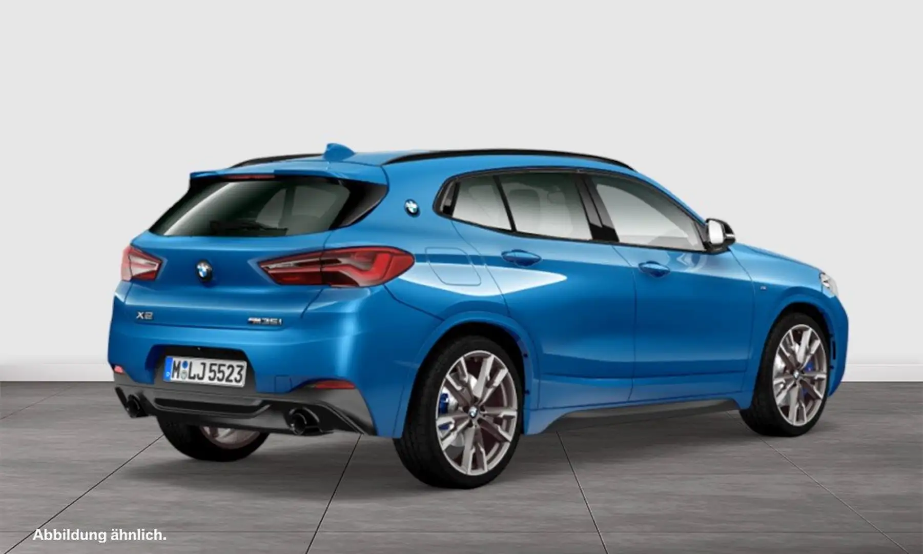 BMW X2 M 35i M Sport Aut. HUD PANO ACC RFK NAVI LED Sound S Blau - 2