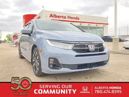 Gray 2025 Honda Odyssey Minivan Front-Wheel Drive Automatic
