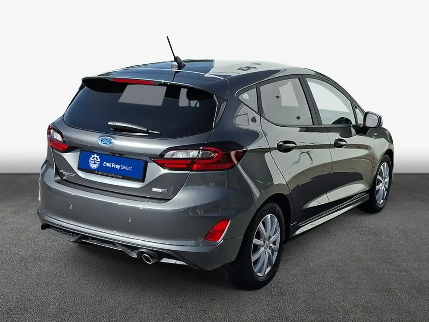 Ford Fiesta 1.0 EcoBoost Hybrid S&S ST-LINE X Grau - 2