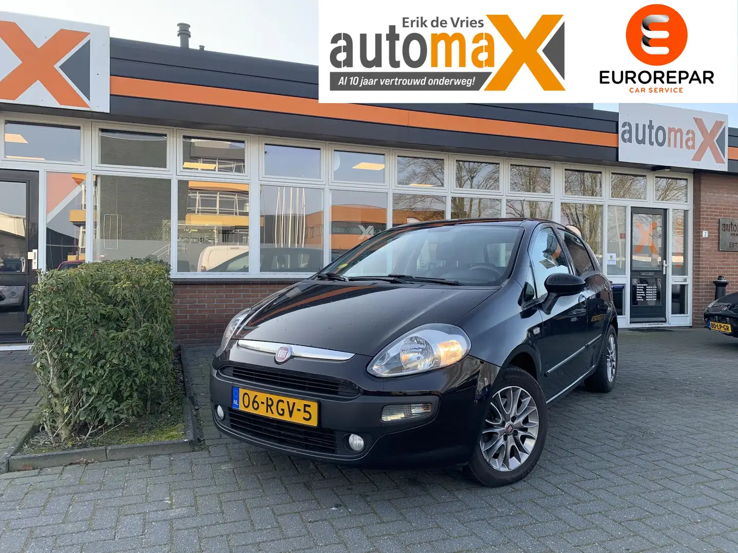 Fiat Punto Evo 1.3 M-Jet Dynamic |Airco!| Noir - 1