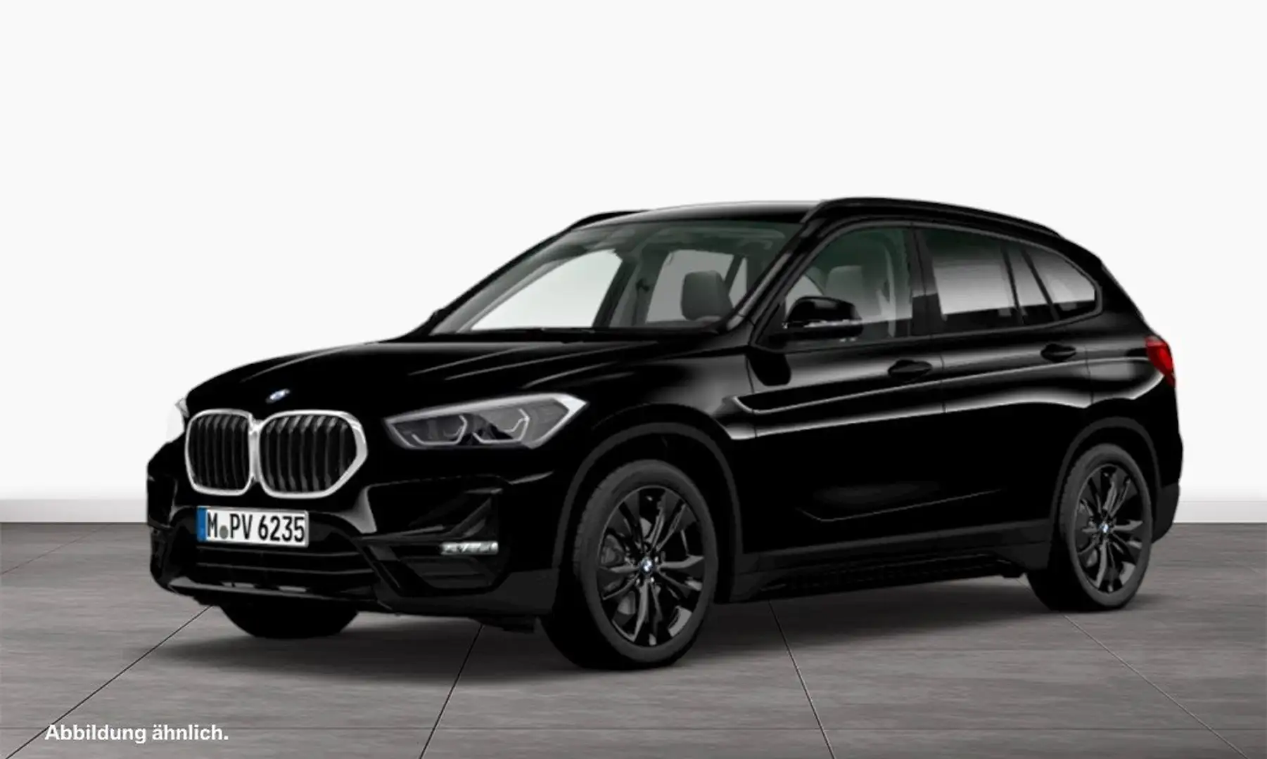 BMW X1 sDrive18d Sport Line DAB LED Navi Tempomat Schwarz - 1