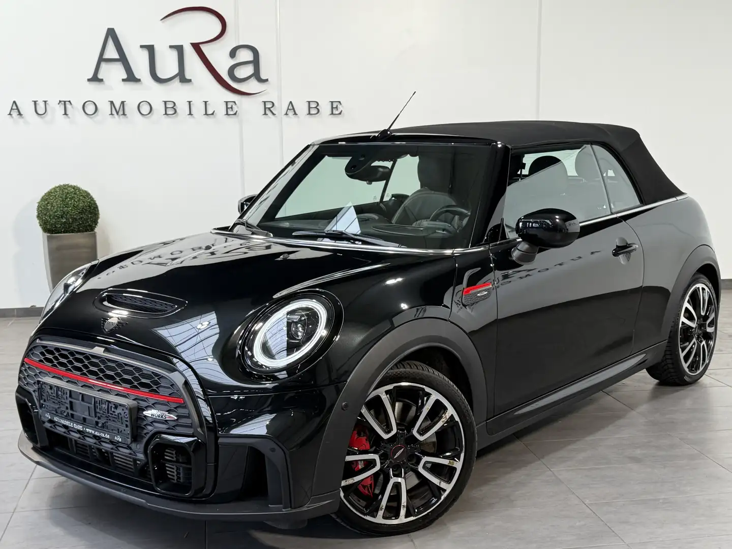 MINI John Cooper Works Cabrio NAV+LED+H&K+18ZO+KAMERA Negro - 1