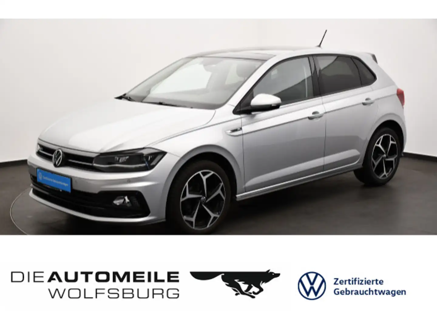 Volkswagen Polo 6 VI 1.0 TSI Highline R-Line Pano/LED/Kamer Silber - 1