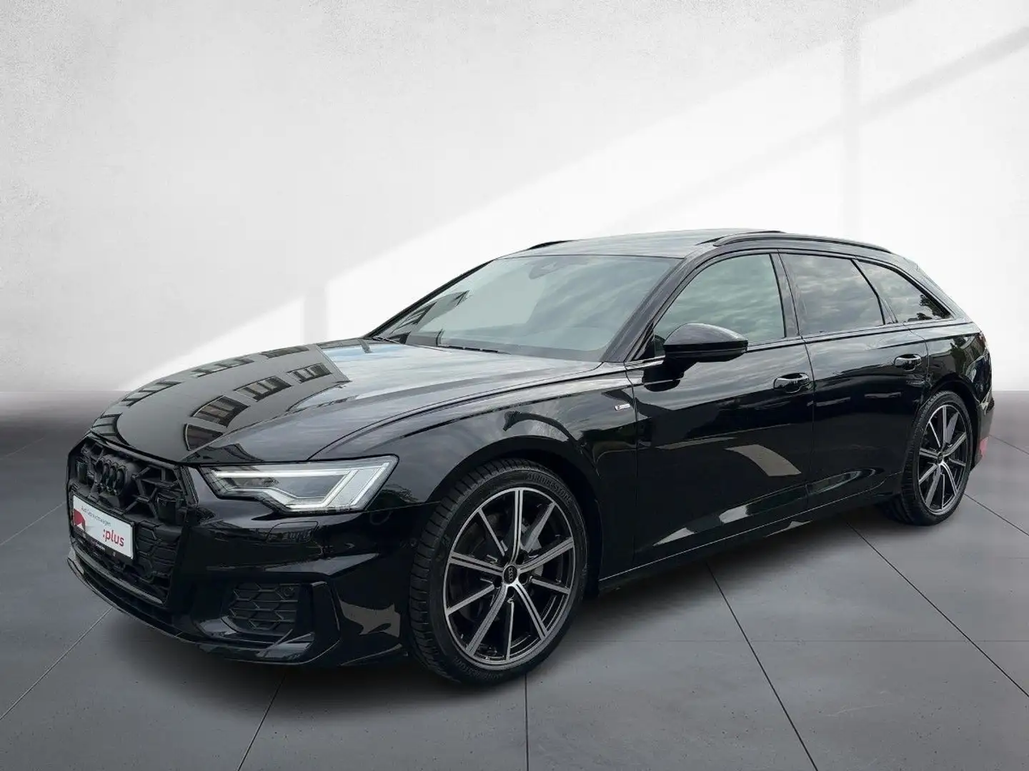 Audi A6 50 TDI S line quattro Matrix Pano AHZV Schwarz - 2