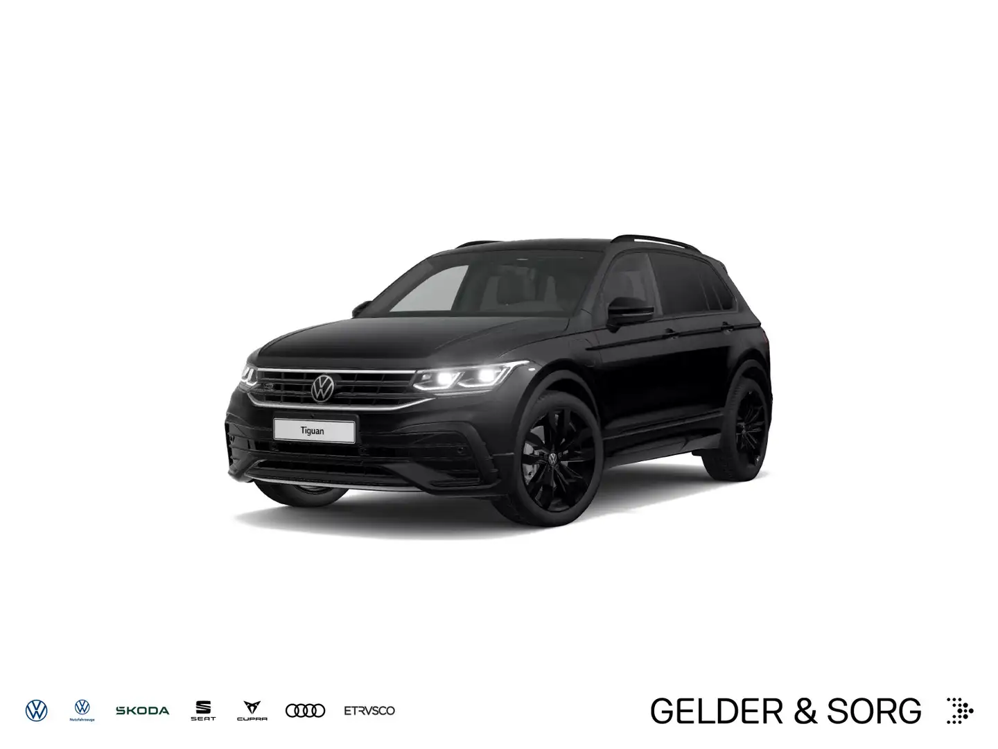 Volkswagen Tiguan R-Line 1.4 eTSI Matrix*DAB+*360°*Digital Schwarz - 1