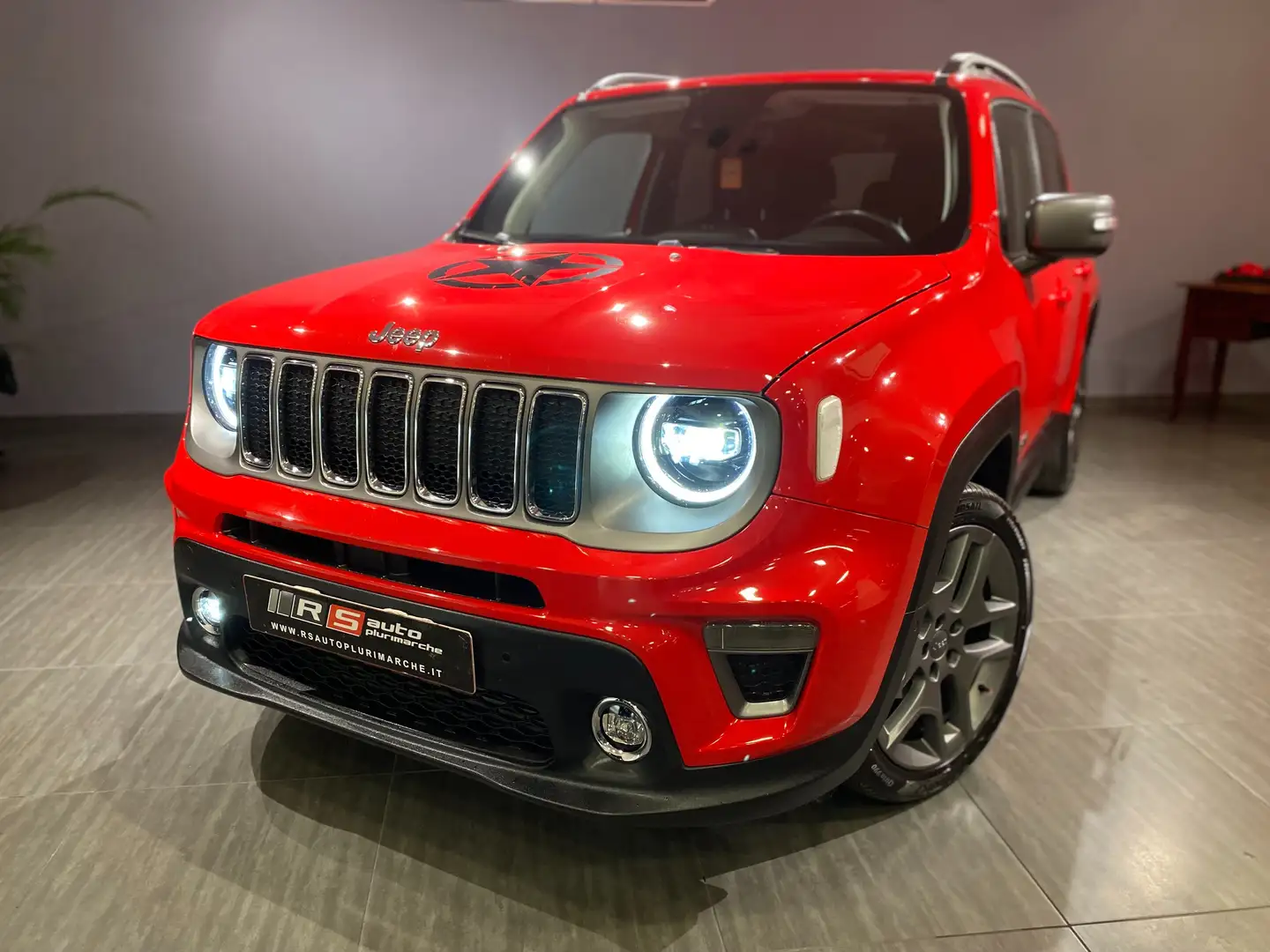 Jeep Renegade 1.6 mjt Limited fwd 120cv auto Rosso - 2